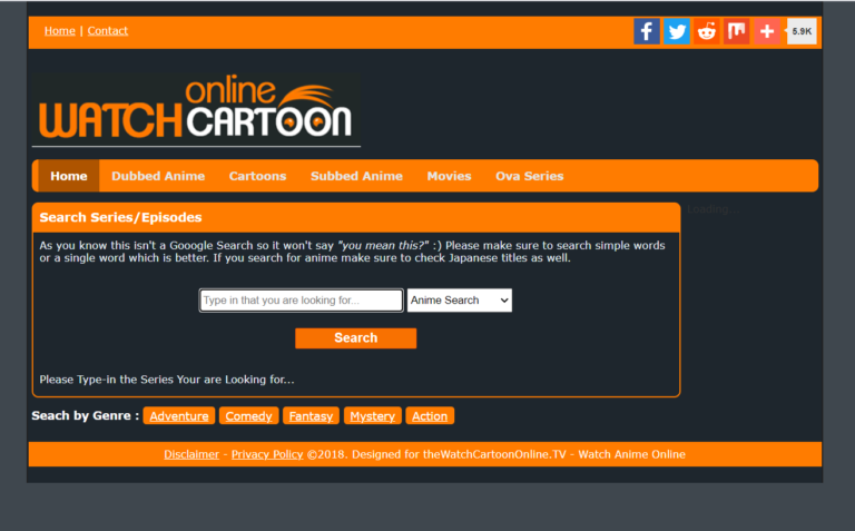 8 Best Websites to Watch Cartoon Online for free in HD – TheBigCircuit