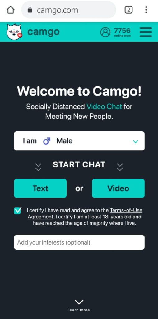 Camgo- Chat with stranger around the world
